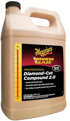 Meguiar's Mirror Glaze 85 Professional Diamond-Cut Compound 2.0 3.79L M8501
