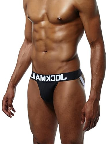 Tanga Jockstrap Suspensorio para Hombre Sexy Tanga Slips Ropa Interior para Hombre
