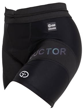 iGD Women's Compression + Ductor Shorts V2 OnyxS Black
