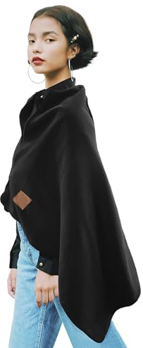 YJZQ Heizdecke USB Elektrische Wärmedecke 150 x 80 cm Schnelle Erwärmung Wärmekissen Wärme Decke für Rücken Nacken Schulter Waschbar Kuscheldecke für Home & Office - Schwarz