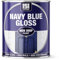 JKG NON DRIP PAINT NAVY BLUE GLOSS - Multipurpose Exterior & Interior DYI Blue Paint - Metal Wood Plastic Walls Concrete - Multi Surface Paint Front Door Walls Bathroom Kitchen Tile Paint 300ml