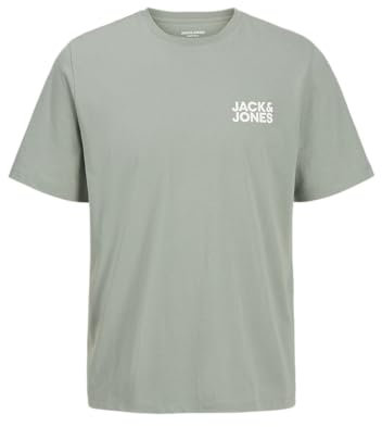 JACK & JONES Herren Jjecorp Logo Tee Ss O-Neck Noos, Iceberg Green, XXL