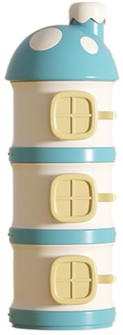 Formel Dispenser, Travel Formel Container Portable Milk Powder Dispenser | Icke-spill utfodringsmaterial svampförvaringskrukor för snacks