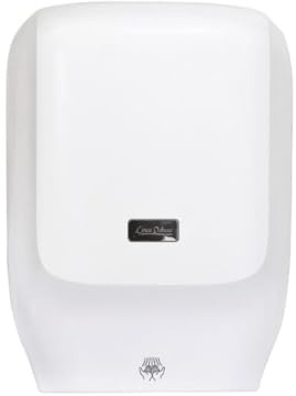 Asciugamani elettrico con sensore 800 W bianco/grigio - Deluxe | Tecom