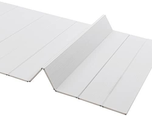 Mejiaren Cubierta de Bañera, Cubierta de Bañera Multifuncional, Bandeja de Baño Plegable, Tabla de Baño Blanca a Prueba de Polvo, Material de PVC, Adecuado para Baño en Casa o Hoteles