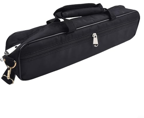 Flötentasche, gepolstert und regenfest, verstellbarer Schultergurt, weiches Samtfutter