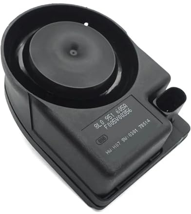 YIZITU Risposta Rapida Sicurezza Auto 120 Alto Volume Allarme Corno Dispositivo Antifurto con Montaggio Magnetico 8L0951605A per B6 B7 RS4 Altoparlante Allarme Automatico Resistente alla Corrosione