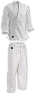 Playwell Tenue de karaté pour débutants - blanc - Taille 4/170CM