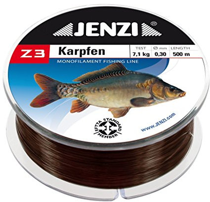 Jenzi Z3 Line Karpfen mit Fischbild 0,30mm 500m