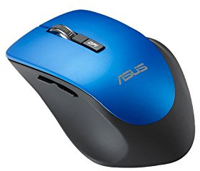 Asus - ASUS WT425 Wireless Optical Mouse, Blue