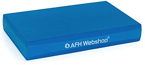 Kompaktes Balance Pad | PREMIUM QUALITÄT | Koordinationsmatte | Training und Verbesserung von Gleichgewicht & Stabilität | Ganzkörpertraining, Gymnastik, Yoga, Pilates (Blau)
