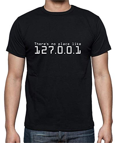 the Fan Tee Camiseta de Hombre Divertidas 127.0.0.1 Sweet Hacker informatica L