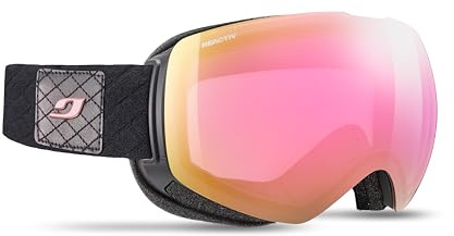 Julbo Masque de Ski photochromique Shadow, Noir/Rose