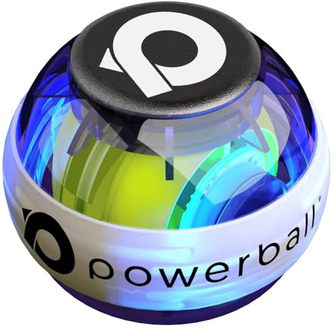 Powerball 280hz Cord Start Gyroscope - Gyro Ball pour la Force du Poignet, Le renforcement du Poignet, la Force de préhension et la rééducation (Fusion Cord Start Classic)