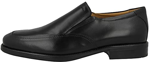 Geox Herren U Federico Z Loafer, Schwarz, 41 EU