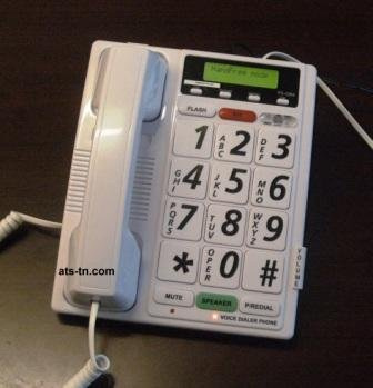 ATS Totally Voice Activated Telephone - Answer, Dial & Hang-Up with Only Your Voice