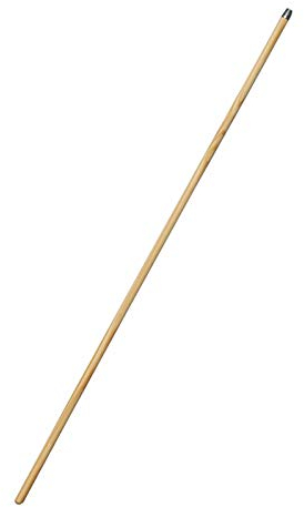 Besenstiel Holz mit Gewinde - 1,40 m (2 Stück)