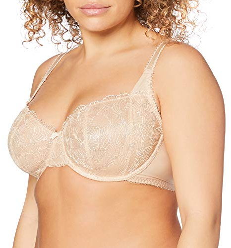 Charnos Women's Ophelia Balconette Bra, Cashmere, 32F