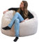 Sitzsack XXL 100 cm Erwachsene und Kinder - Weich und Bequem - Optimale Unterstützung für den Rücken - Sitzsack mit Füllung - Sitzsack Sessel, Gaming Sitzsack, Bean Bag Chair (Beige)