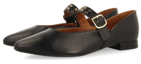 GIOSEPPO Bailarinas Merceditas Piel con Tachuelas REERSO