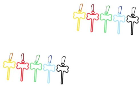 BESPORTBLE 10 Stk Kotbeutelhalter Gassi-Zubehör für Hunde dog poop bag holder hunde kotbeutel halterung keilriemen Abfallbeutel fester Clip Praktischer Clip für Hundekotbeutel Abs