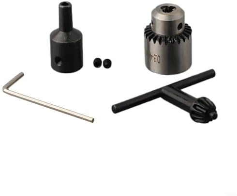 Motor-Bohrfutter-Set mit Verbindungsstangenhülse, Bohrfutter-Adapter für elektrische Bohrmaschinen, Präzisions-Arbeitshaltung (8 mm Bohrfutter-Set)