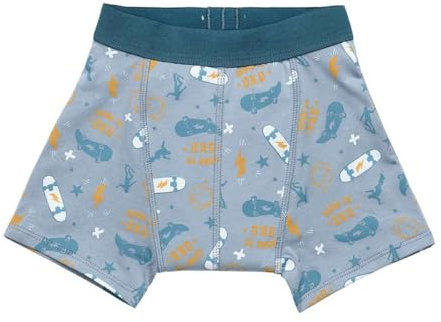 Brolly Sheets Snazzipants Night Training Pants, Reusable Absorbent Underwear, Waterproof Layer, Size Guide 2-12 Years (Skater, 6-8 Years)