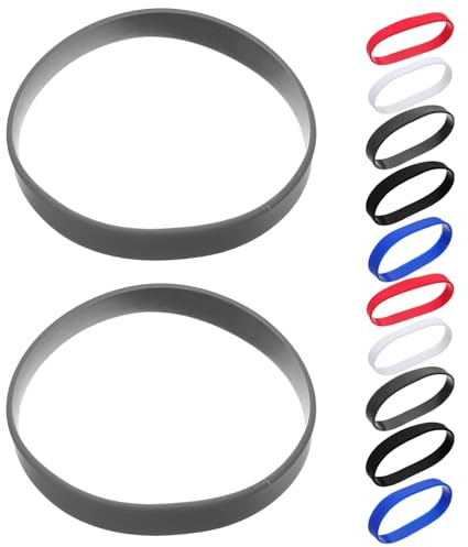 DIYEAH 50 St Silikonarmband i Elastiska och Bekväma Silikonarmband för Kvinnor Män och Tonåringar Tomma Armband för Evenemang Fester och Sport Justerbara och Hållbara Handledsband