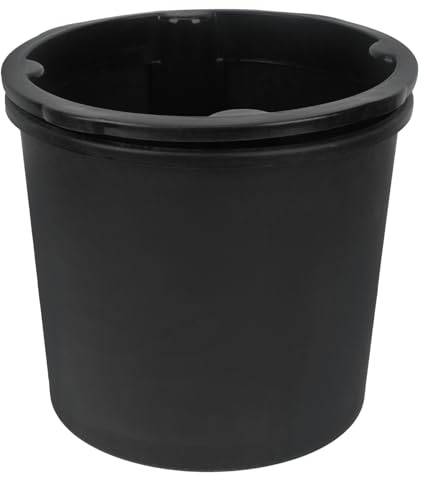 BETOOKY Secchio per Piantare e Coltivazioni Multiple, Contenitore Doppio Strato in Plastica Resistente, Traspirante per Orto e Giardino all'Aperto