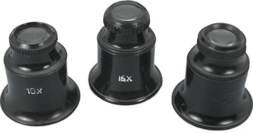 10x 12x 15x Jewelers Watchmakers Eye Loupes Magnifiers