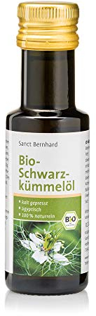 Sanct Bernhard Bio Schwarzkümmelöl 100% naturrein, ägyptisch & kalt gepresst |100 ml
