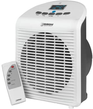 Eurom Elektro Heizlüfter Heizgerät Safe-T-Fanheater LCD 2000 Watt