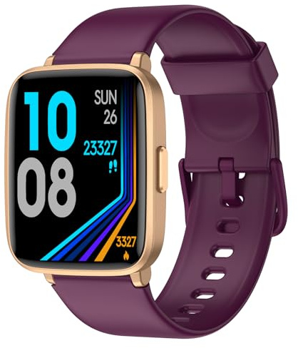 LIVIKEY Fitness Tracker Watch with Heart Rate Monitor, Activity Tracker with Pedometer, Sleep Monitor, Calories & Step Counter, IP68 Waterproof Smart Watches for Women Men Fitness Watch for Sports