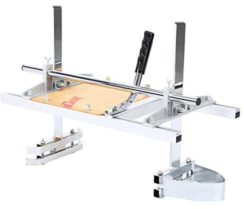 KayEsampra Aserradero móvil para motosierra Chainsaw Mill de 14 – 24 pulgadas, acero de aluminio, grosor de corte de 0,5 – 33 cm, sierra de cadena portátil para constructores, carpinteros, leñadores