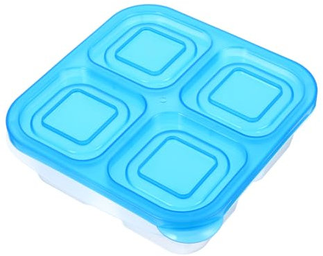 UKCOCO Caja Bento Para Almuerzo Con Compartimentos Lonchera Ligera y Portátil Para Snacks Variados Recipiente Práctico Para Trabajo Escuela y Picnic