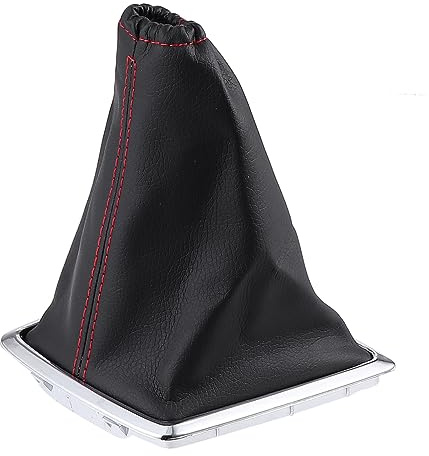 Ciieeo Funda Protección de Negro en Palanca Cuero Resistente Cambios de para Elegante Abrasión Diseño Reemplazo y Uso Manual para Coche Aftermarket