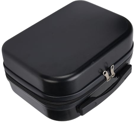 SIXRUN Box/Cover de Bicicleta de Rattwell Carrier Delantero Compactly Durable -Adaptador de Bloqueo -Bolsa de Contratación para el Viaje Corto, Material ABS (Black)