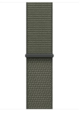 Apple Watch Band - Sportloop - 42 mm - skogsgrön - En storlek (passar de flesta)