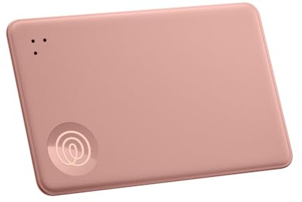 Life360 Tile Slim - Wallet Finder, Bluetooth Tracker and Item Locator for Luggage Tags, Passports and More. Both iOS and Android Compatible. Phone Finder. 1-Pack (Blush)