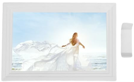 FILFEEL Cornice Digitale da 10 Pollici con Rotazione Automatica, connettività WiFi e Spazio di Archiviazione da 32 GB per la Condivisione di App Uhale – Cornice Fotografica Elettronica per Regali