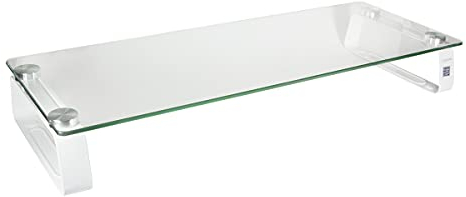 LogiLink BP0027 soporte de mesa para pantalla plana 81,3 cm (32) Metálico, Transparente - Soporte para televisor (20 kg, 33 cm (13), 81,3 cm (32), Metálico, Transparente)