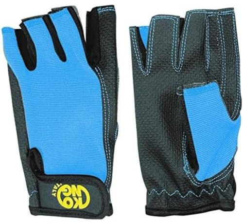 KONG Segelhandschuh blau/schwarz M