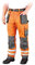Leber&Hollman LH-FMNX-T_PSB46 Formen Schutzhose, Orange-Grau-Schwarz, 46 Größe