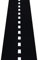 Novelty Place Racetrack Boden/Boden/Tischläufer – 10 Ft x 2 Ft Schwarze Rennstrecke Laufmatte – Sport Rennwagen Thema Party Eintrag Tischdekoration