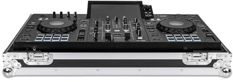 Headliner Low Profile Flight Case mit Rädern, kompatibel mit Pioneer DJ XDJ-RX3, schwarz (HL10006)