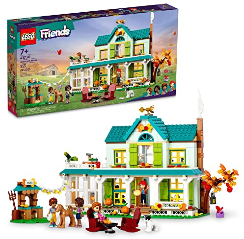 LEGO Friends 41730 - Herbsthaus Spielset mit Zubehör, Spielzeugpferd & Mia Minipuppe, Spielzeug für Mädchen und Jungen ab 7 Jahren, Geburtstagsgeschenk