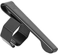 Kaweco SPORT Stift Clip Oktogonal Schwarz für alle Stifte der Sport, Kalligraphie und Sketch Up Reihe I Stifte Halterung mit dezentem Logo als Accesscoire I Stiftehalter aus Bronze
