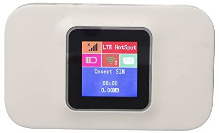 Focket 5G LTE WiFi Punto de Acceso Móvil, Router Inalámbrico Portátil, 300Mbps de Bolsillo de Alta Velocidad WiFi, Conecta hasta 10 Dispositivos, Red Inalámbrica Segura en Cualquier Lugar