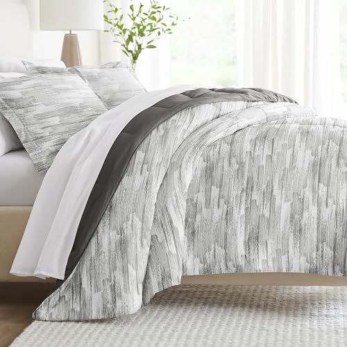 Linen Market Reversible King Size Comforter Set (3 Piece) - Bring Luxury Home with Our Soft and Lightweight Down Alternative Comforter King Set - This Includes Your King Comforter and 2 Pillow Shams