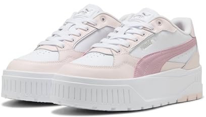 Puma Karmen II IdolSneaker Donna, Puma Fiore di Gelsomino Rosa in bilico Bianco, 38 EU